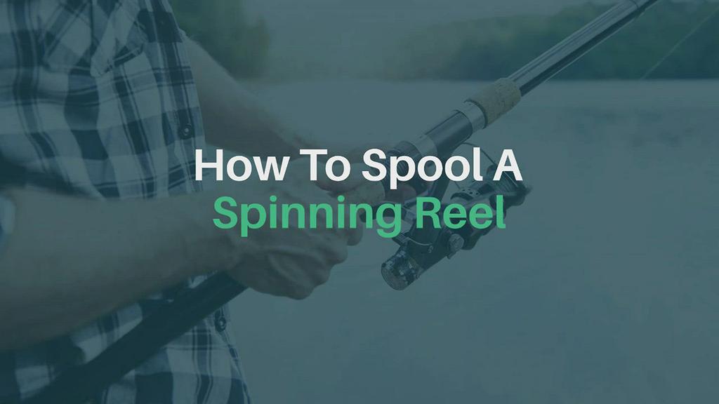 'Video thumbnail for How To Spool A Spinning Reel'
