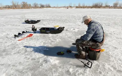 Does barometric pressure affect ice fishing