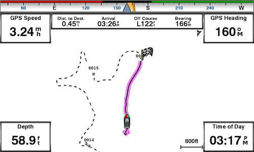 Photo of 7 sv waypoint map