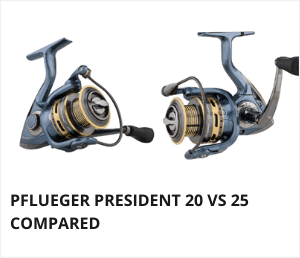 Pflueger President 20 vs 25