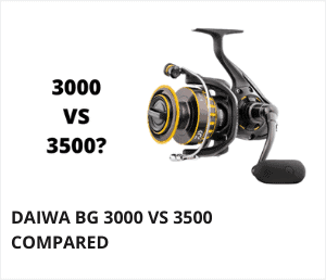 Daiwa BG 3000 vs 3500