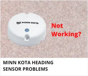 Minn kota heading sensor problems