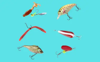 Fishing lure types chart