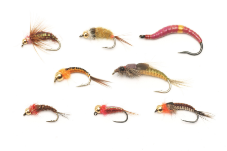 Selection of trout flies