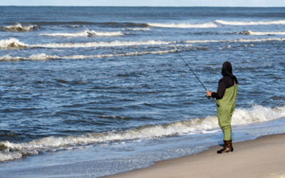 How to read the beach for surf fishing