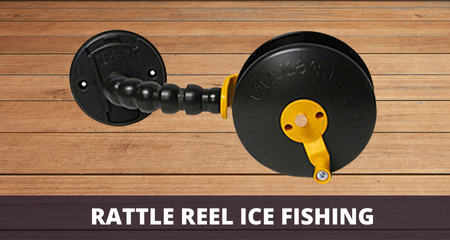 Rattle reel ice fishing