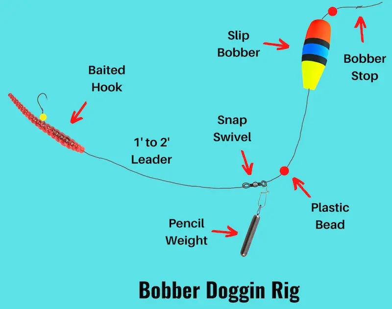 Image showing bobber doggin rig