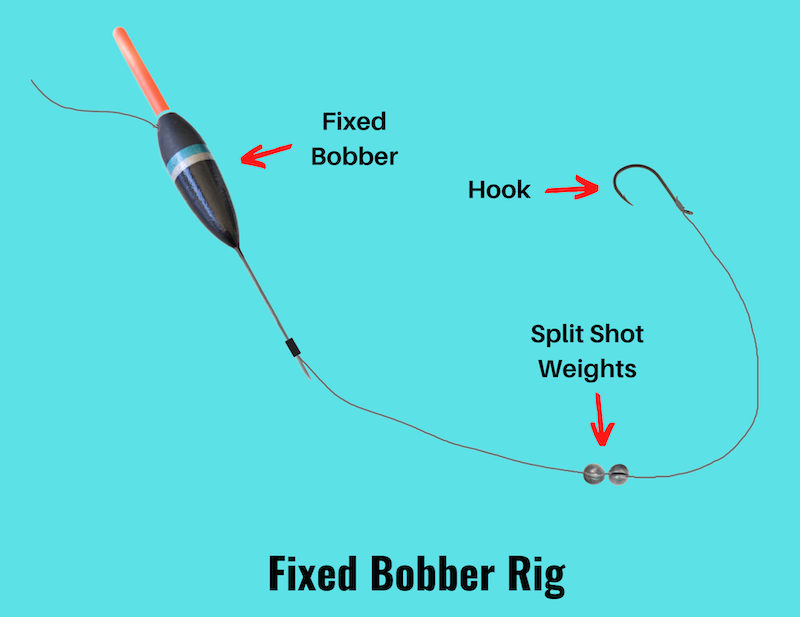 Image showing fixed bobber rig